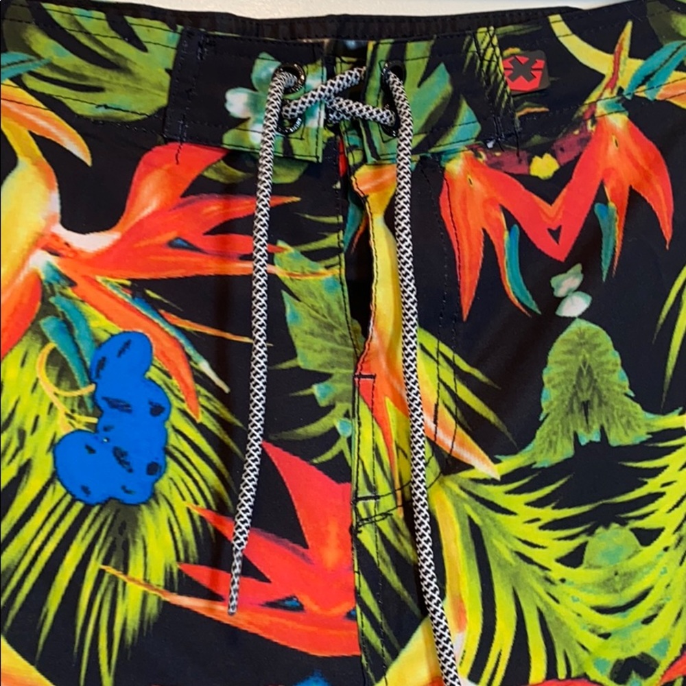 NBN Gear All-Day Floral Board Shorts 34 waist NWT - Picture 6 of 11